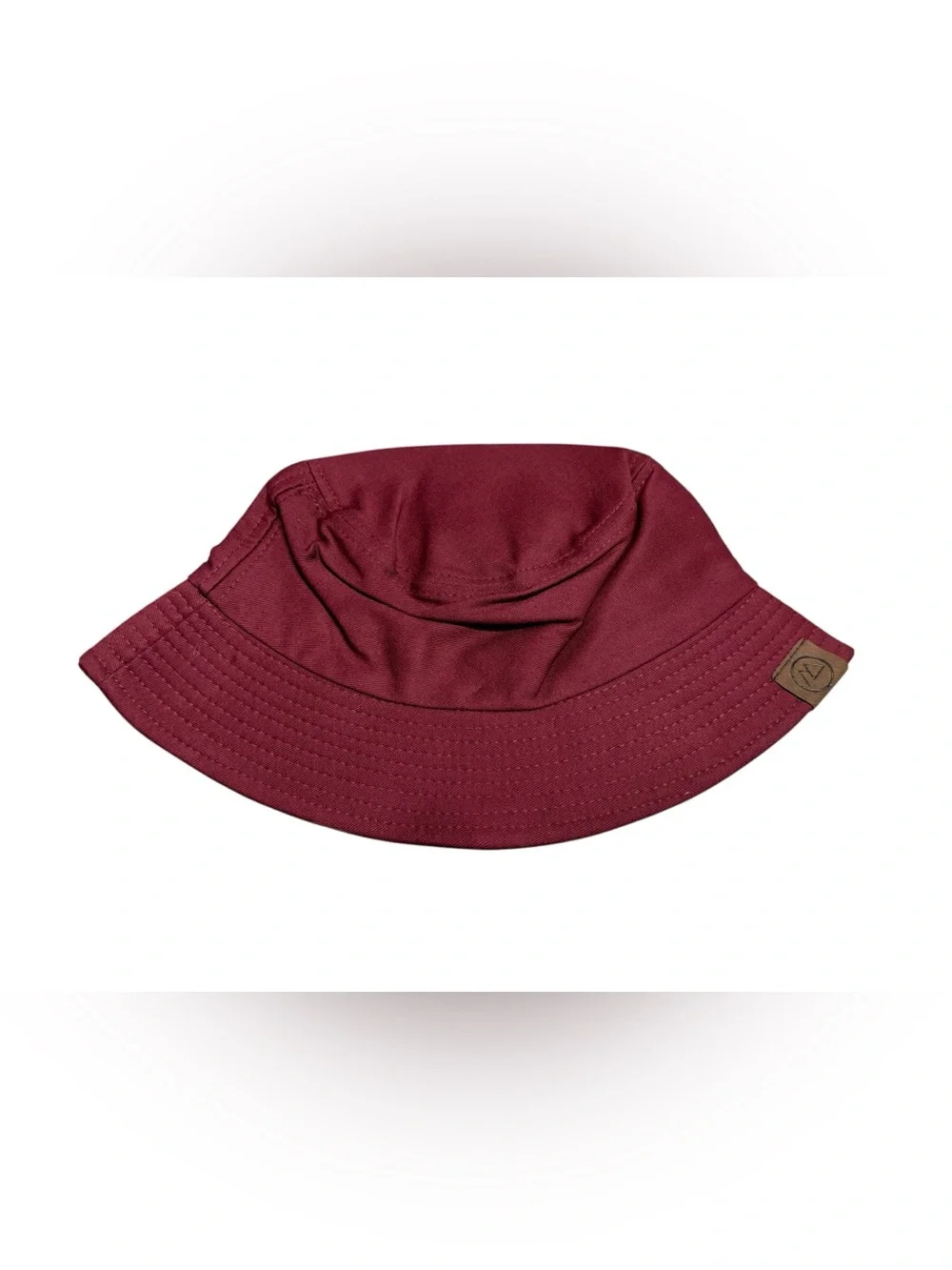 NWOT - Burgundy Cotton Bucket Hat One Size